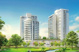 Dự án có hai mặt kề công viên. (Nguồn: Phú Mỹ Hưng)