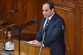 Tổng thống Ai Cập Abdel Fattah al-Sisi. (Nguồn: AFP/TTXVN)