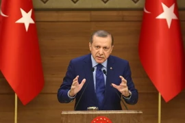 Tổng thống Recep Tayyip Erdogan. (Nguồn: AFP/TTXVN)