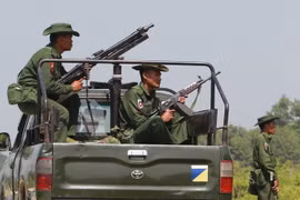 Binh sỹ Myanmar. (Nguồn: AFP/TTXVN)