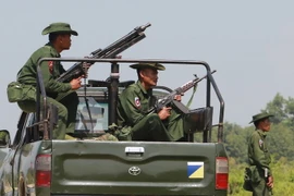 Binh sỹ Myanmar. (Nguồn: AFP/TTXVN)