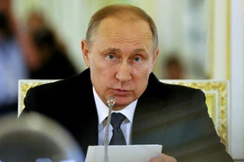  Tổng thống Nga Vladimir Putin. (Nguồn: AFP/TTXVN)