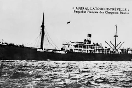 Ngày 5/6/1911, từ Bến Nhà Rồng, Bác Hồ lấy tên Văn Ba lên đường sang Pháp với nghề phụ bếp trên con tàu buôn Đô đốc Latouche - Tresville, bắt đầu hành trình tìm đường cứu nước. (Ảnh: tư liệu TTXVN)