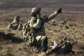 Binh sỹ Anh trong một cuộc tập trận. Ảnh minh họa. (Nguồn: AFP/TTXVN)