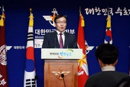  Người phát ngôn Bộ Quốc phòng Hàn Quốc Moon Sang-Gyun. (Nguồn: Koreaherald/ TTXVN)
