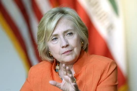 Ứng viên Tổng thống của đảng Dân chủ Hillary Clinton. (Nguồn: AFP/TTXVN)