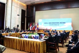 Quang cảnh Hội nghị cấp Bộ trưởng ASEAN-Ấn Độ. (Ảnh: Phạm Kiên/TTXVN)