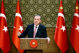 Tổng thống Thổ Nhĩ Kỳ Tayyip Erdogan. (Nguồn: AFP/TTXVN)