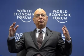 Nhà sáng lập và Chủ tịch điều hành WEF Klaus Schwab. (Nguồn: AFP/TTXVN)