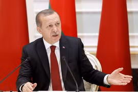 Tổng thống Thổ Nhĩ Kỳ Recep Tayyip Erdogan. (Nguồn: EPA/TTXVN)