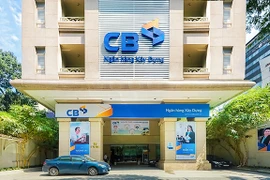 Thương hiệu của Ngân hàng Xây dựng. (Nguồn: TTXVN)