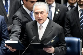 Tổng thống lâm thời Brazil Michel Temer. (Nguồn: EPA/TTXVN)