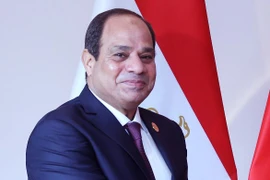 Tổng thống Ai Cập Abdel Fattah al-Sisi, (Nguồn: THX/TTXVN)