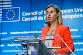 Cao ủy Liên minh châu Âu phụ trách chính sách an ninh và đối ngoại Federica Mogherini. (Nguồn: THX/TTXVN)