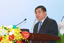 Bộ trưởng Bộ Kế hoạch và Đầu tư Nguyễn Chí Dũng. (Ảnh: Doãn Tuấn/TTXVN)