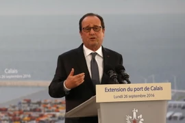 Tổng thống Pháp Francois Hollande. (Nguồn: AFP/TTXVN) 