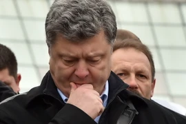 Tổng thống Ukraine Petro Poroshenko. (Nguồn: AFP/TTXVN)