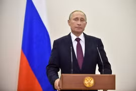 Tổng thống Nga Vladimir Putin. (Nguồn: AFP/TTXVN)