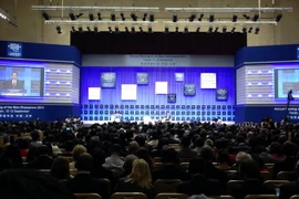 Toàn cảnh Diễn đàn Davos mùa Hè 2014 tại Trung Quốc. (Nguồn: TTXVN)