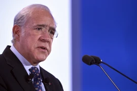 Tổng thư ký OECD Angel Gurria. (Nguồn: AFP/TTXVN)