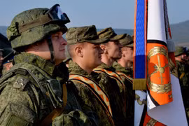 Binh sỹ Nga. (Nguồn: Sputnik/AFP/TTXVN)
