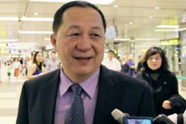 Ngoại trưởng Triều Tiên Ri Yong-ho. (Nguồn: Kyodo/TTXVN)