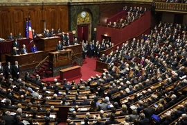 Toàn cảnh một phiên họp của Quốc hội Pháp. (Nguồn: AFP/TTXVN)