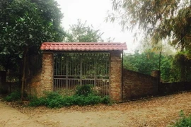 Một trường hợp vi phạm về sử dụng, quản lý đất đai tại phường Ngọc Thụy, Hà Nội. (Ảnh: Nguyễn Văn Thắng/TTXVN)