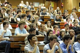 Sinh viên Pháp. (Nguồn: BBC)