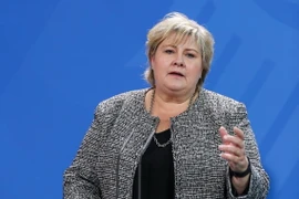 Thủ tướng Nauy Erna Solberg. (Nguồn: THX/TTXVN)