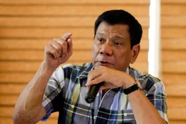 Tổng thống mới đắc cử Philippines Rodrigo Duterte. (Nguồn: AFP/TTXVN)