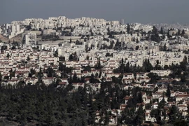 Toàn cảnh khu định cư Ramot, phía đông Jerusalem. (Nguồn: AFP/TTXVN)