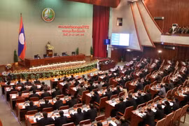 Toàn cảnh kỳ họp. (Ảnh: Phạm Kiên/Vietnam+)