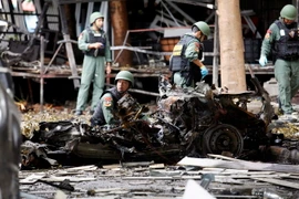 Hiên trường một vụ đánh bom ở Pattani, Thái Lan. Ảnh minh họa. (Nguồn: AFP/TTXVN)