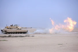 Xe tăng Abrams-M1A1. (Nguồn: AFP/TTXVN)