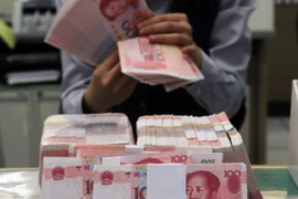 Đồng nhân dân tệ. (Nguồn: THX/TTXVN)