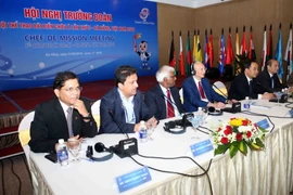 Hội nghị Trưởng đoàn Đại hội Thể thao bãi biển châu Á lần thứ 5. (Ảnh: Trần Lê Lâm/TTXVN)