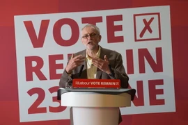 Thủ lĩnh Công đảng Jeremy Corbyn. (Nguồn: EPA/TTXVN)