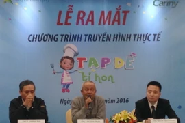 Sân chơi mới cho các đầu bếp nhí trổ tài chuẩn bị lên sóng VTV 