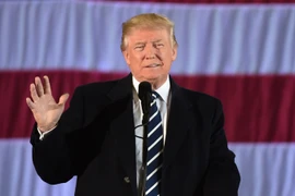 Tổng thống đắc cử Mỹ Donald Trump phát biểu tại một sự kiện ở Baton Rouge, bang Louisiana ngày 9/12. (Nguồn: AFP/TTXVN)