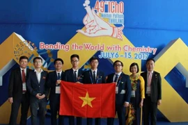 Việt Nam đạt thành tích kỷ lục tại kỳ thi Olympic Hóa học quốc tế 2017