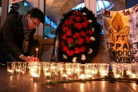 Tòa án Nga kết án 4 kẻ liên quan vụ đánh bom sân bay