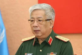 Thượng tướng Nguyễn Chí Vịnh. (Ảnh: Dương Giang/TTXVN)
