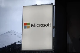 Biểu tượng Microsoft. (Ảnh: AFP/TTXVN)