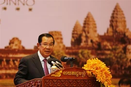 Thủ tướng Chính phủ Hoàng gia Campuchia Samdech Techo Hun Sen. (Ảnh: THX/TTXVN)