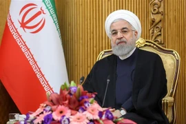 Tổng thống Iran Hassan Rouhani tại một sự kiện ở Tehran. (Ảnh: AFP/TTXVN)