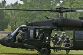 Trực thăng của Lục quân Mỹ bị rơi, 11 binh sỹ mất tích