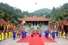 Lễ hội Xuân Côn Sơn Kiếp Bạc khai mạc với Lễ tế trời đất