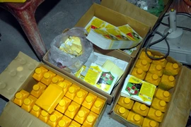 Thu giữ gần 9 tấn phân bón không rõ nguồn gốc tại Đồng Tháp