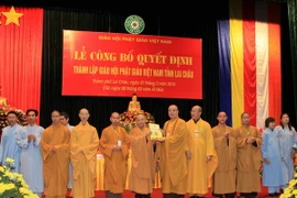 Chính thức thành lập Giáo hội Phật giáo Việt Nam tỉnh Lai Châu